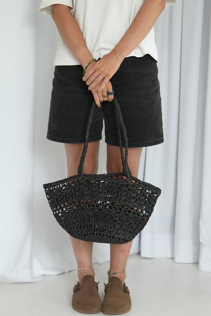Raffia Basketbag