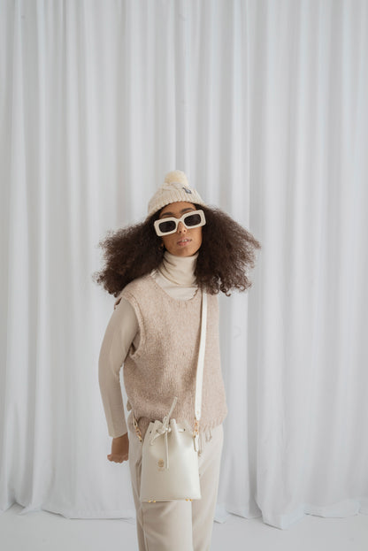 Gotowa Czapka Double Alpaca Beanie