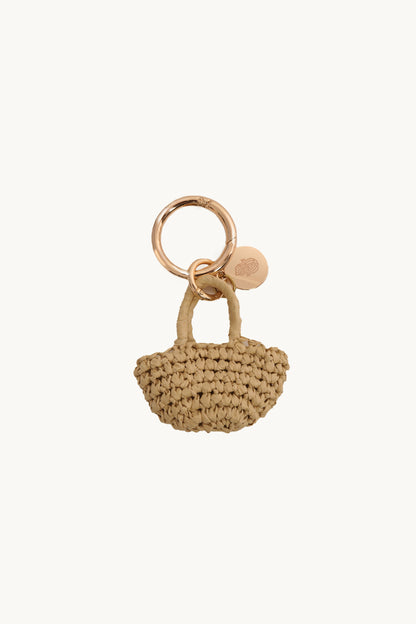 Brelok Raffia Charms Basketbag
