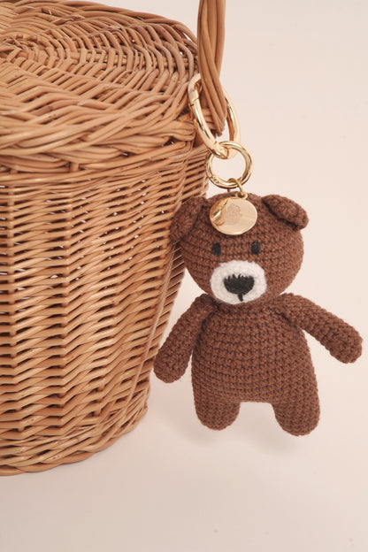 Crochet Charms Animals Keychain