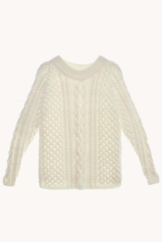 Sweter Chunky Cable