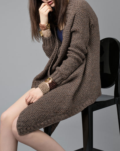 Rozpinany Sweter Oversized Cardigan