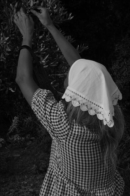 Tied Lace Skirt