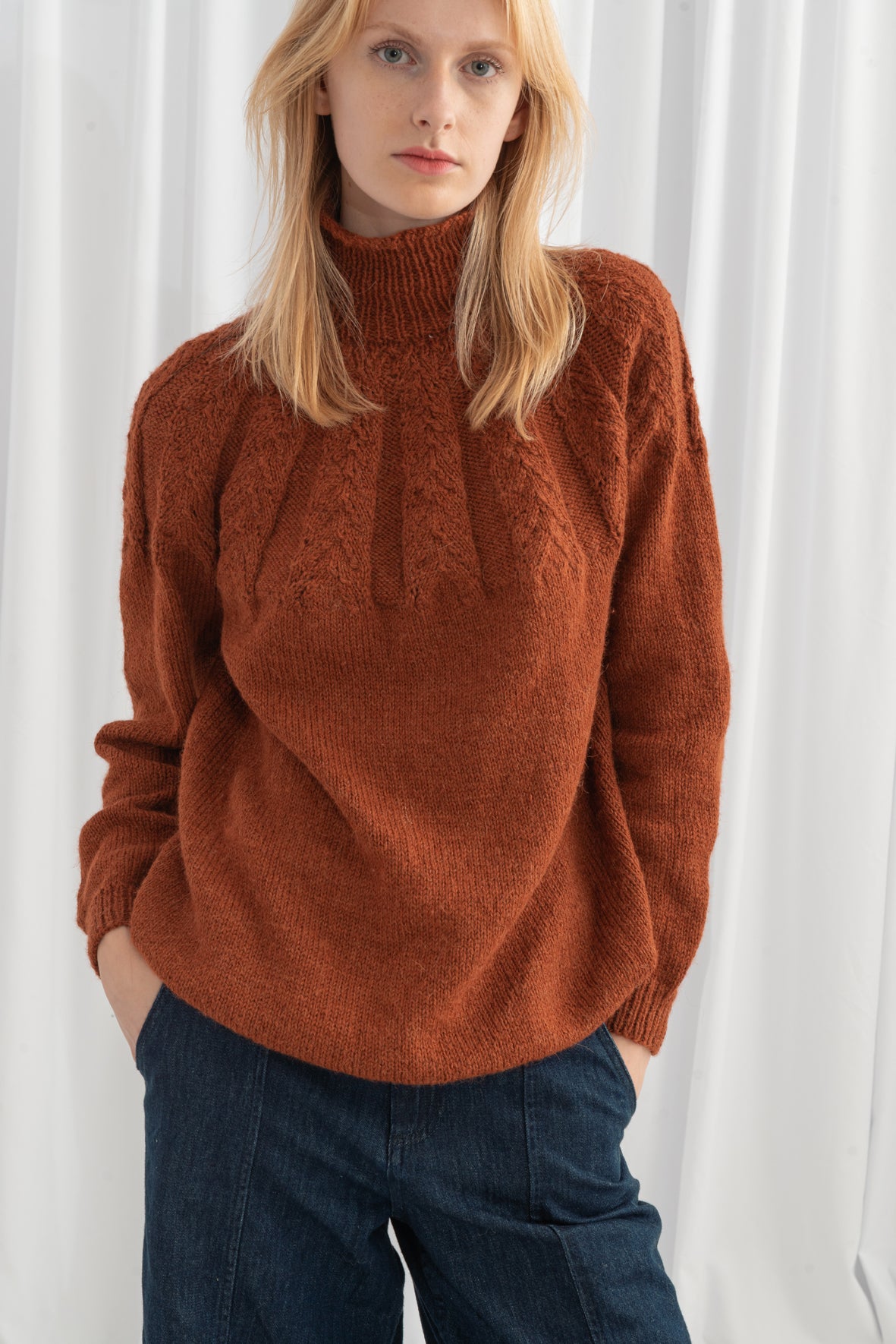 Ready Made Alpaca Turtleneck Sweater