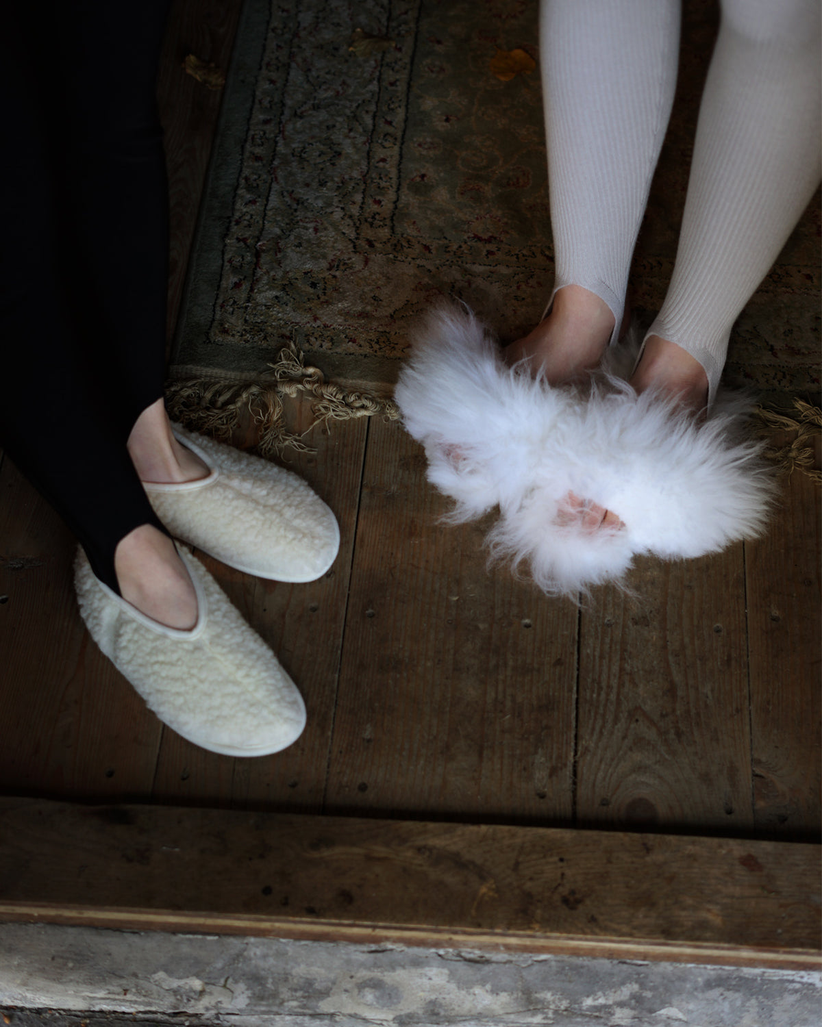Kapcie Woolen Slippers no.1
