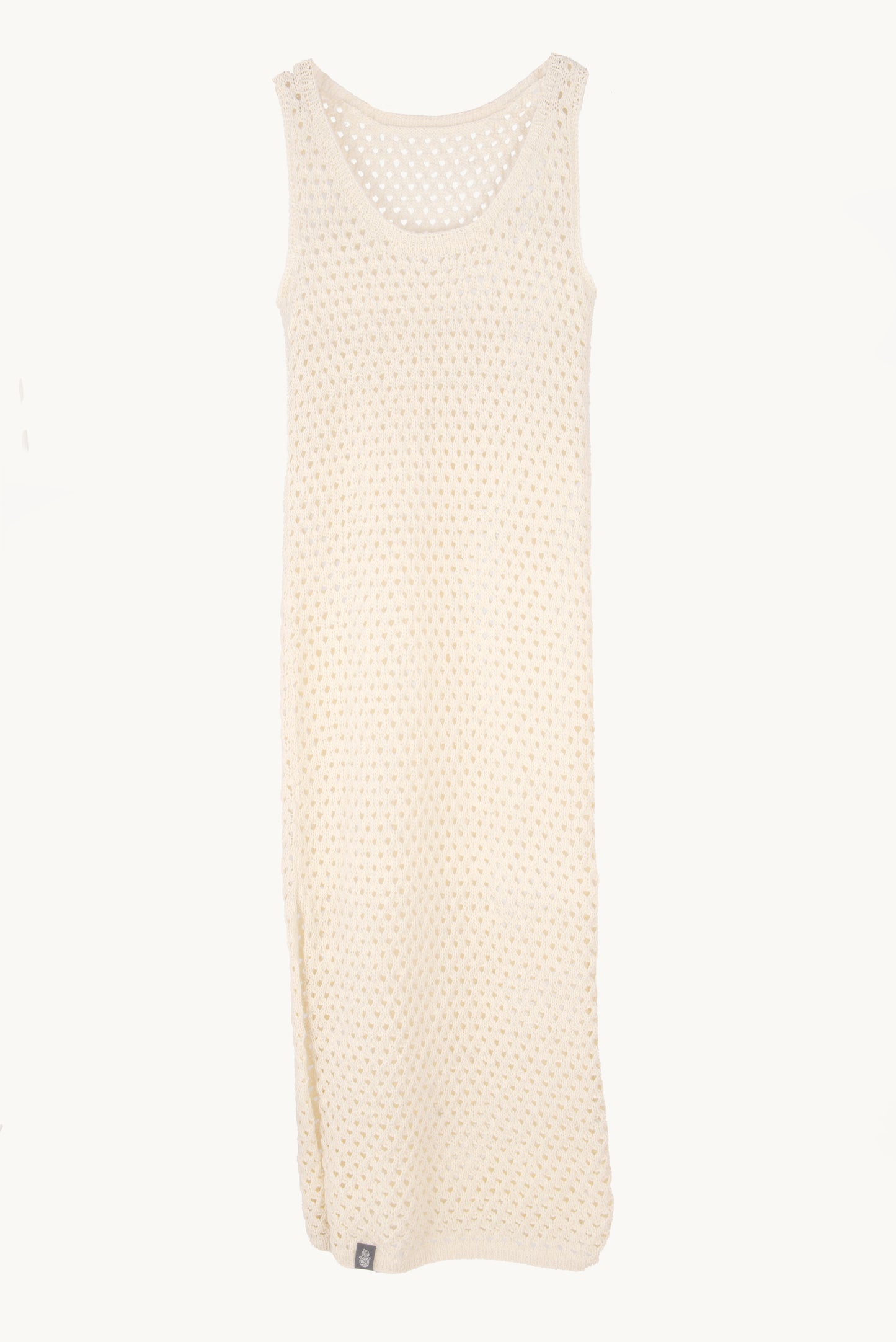 Openwork Knitted Long Dress