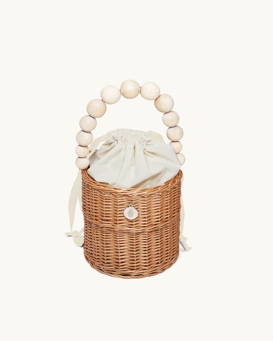 Ladybead Wicker Basket no. 2