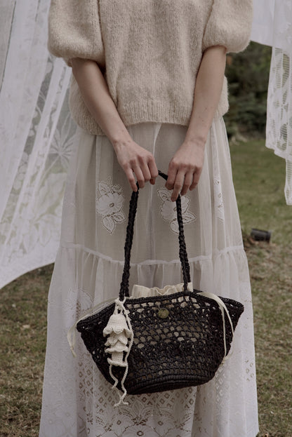 Raffia Basketbag