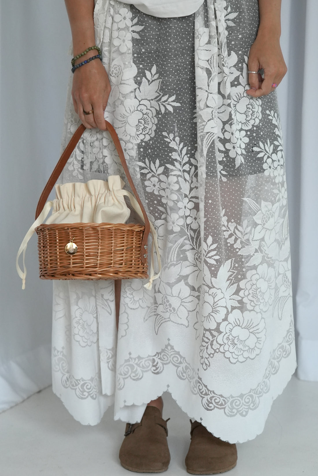 Ladybead Wicker Basket no. 4