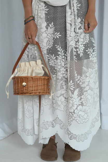 Ladybead Wicker Basket no. 4