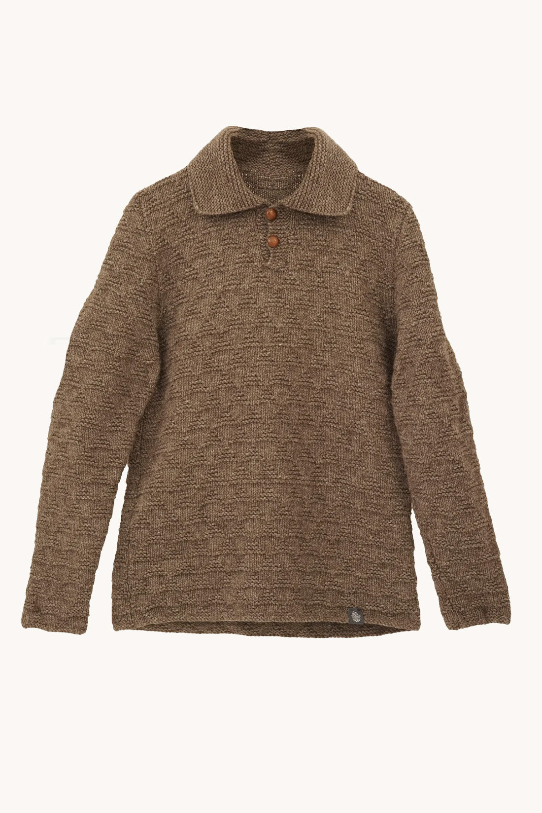 Sweter Polo Collar