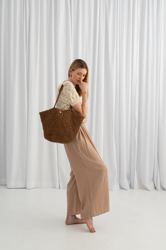 Raffia Basketbag