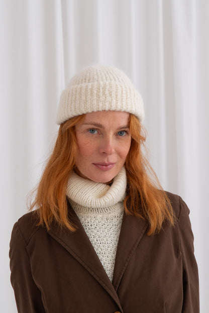 Oversized Mohair Beanie