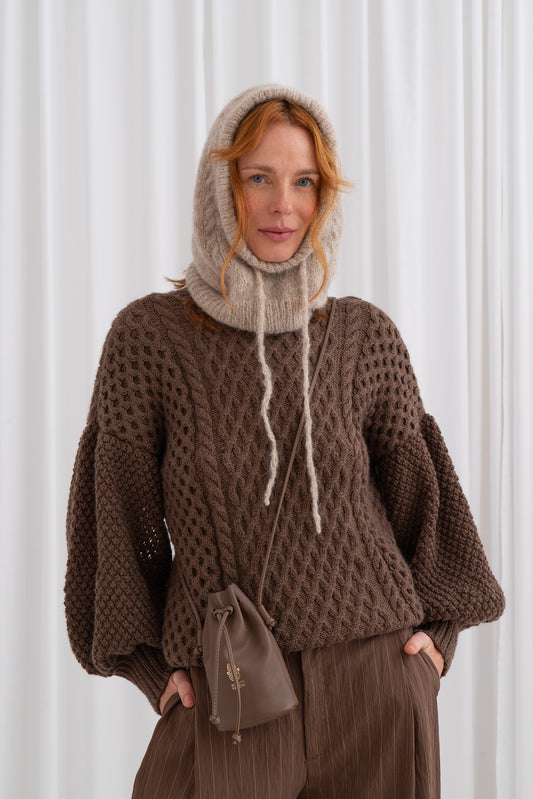 Leather Sack Mini Maria