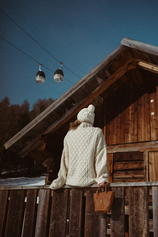 Janina Elephant Leather Handbag