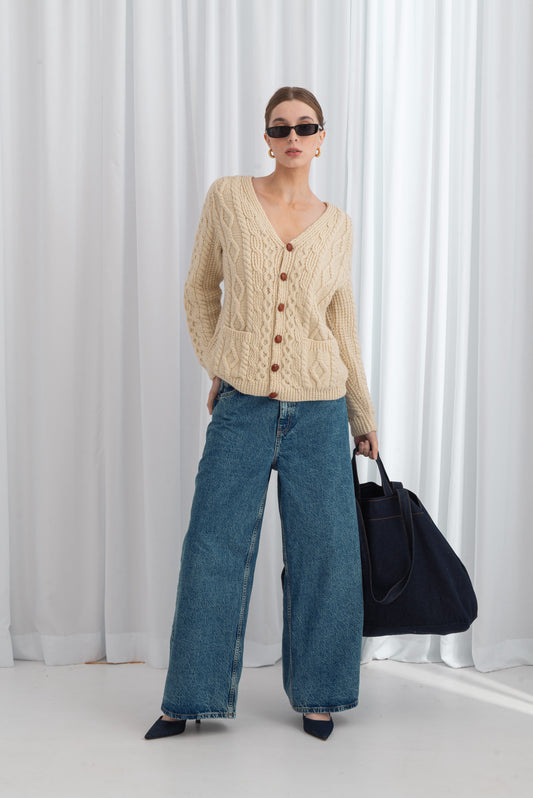 Rozpinany Sweter Classic Cardigan no.11