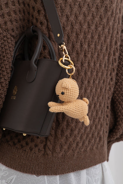 Crochet Charms Animals Keychain