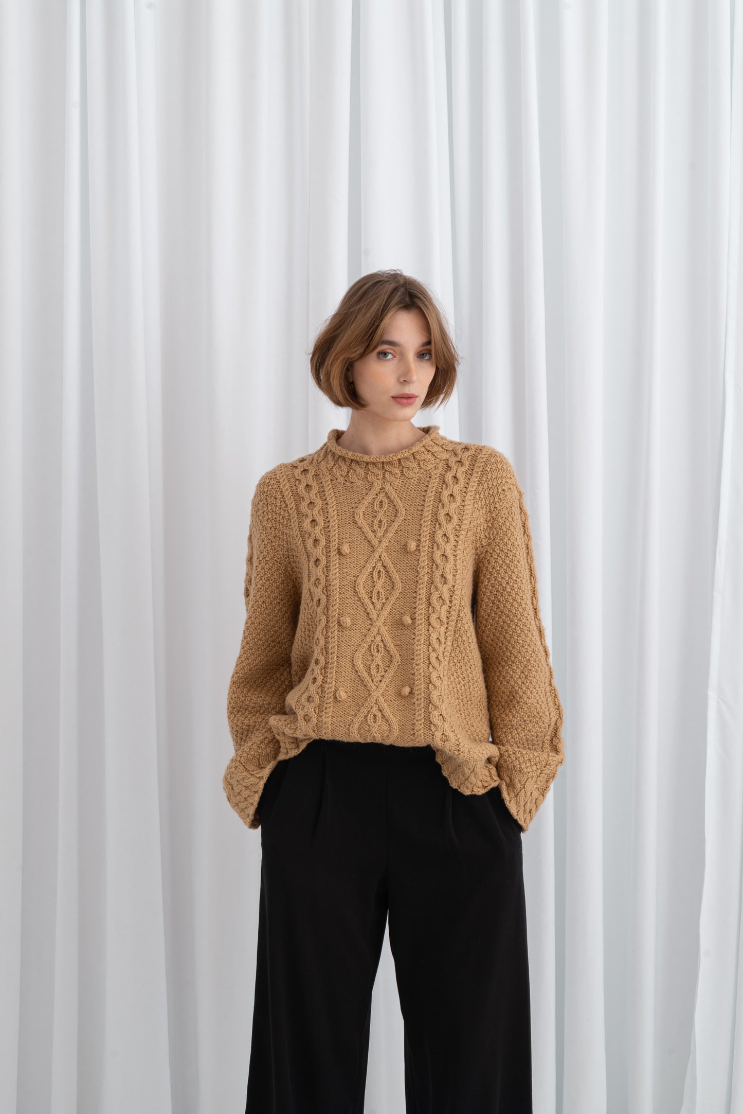 Classic Cableknit Sweater no.2