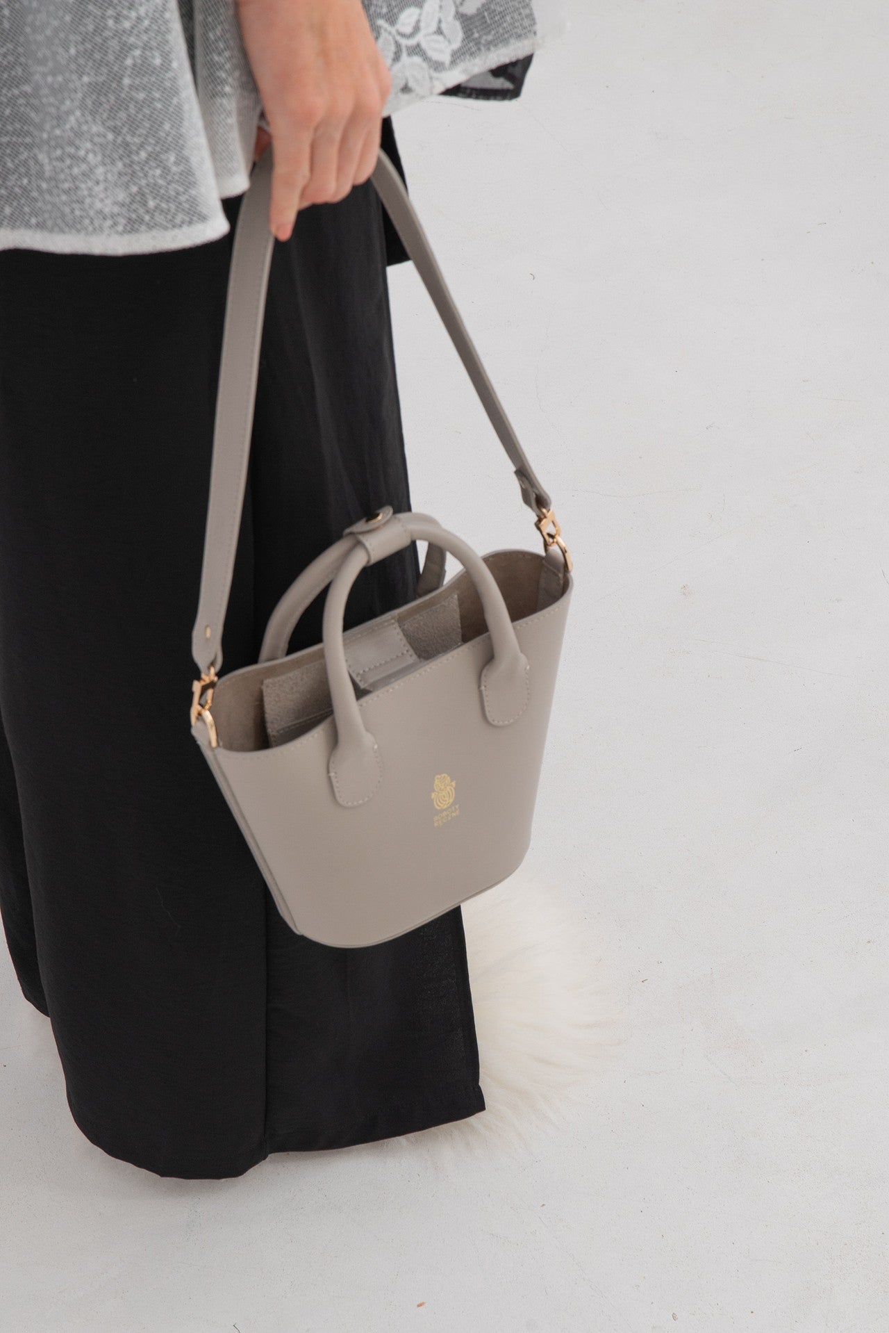 Janina Elephant Leather Handbag