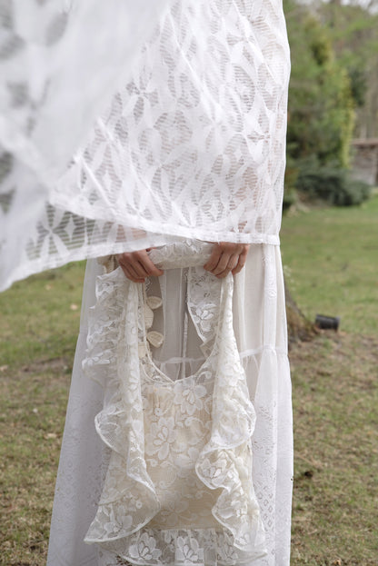 Lace Shopper Bag