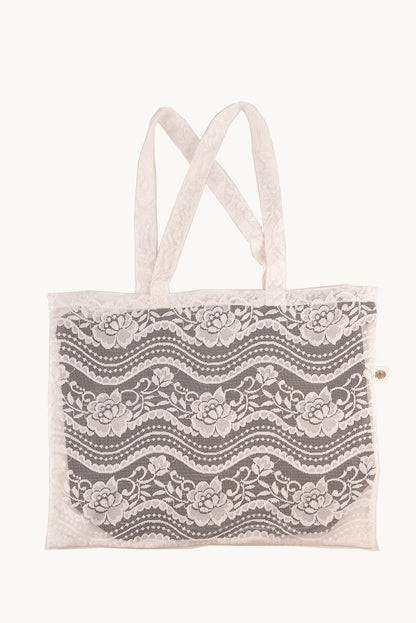 Lace Shopper Bag