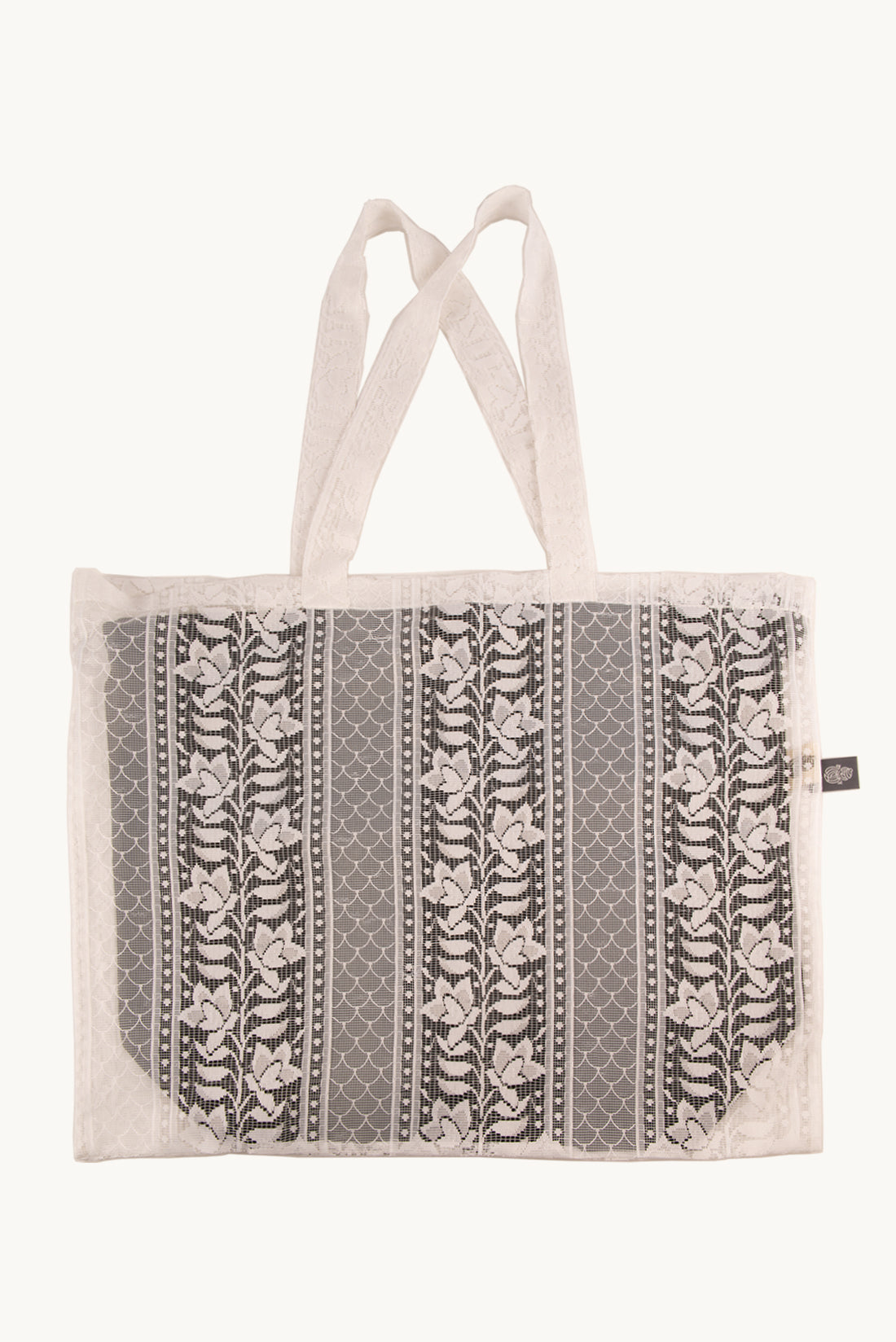 Lace Shopper Bag