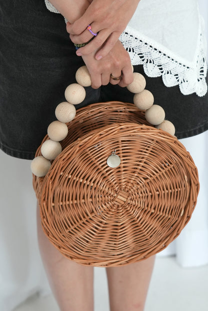 Ladybead Wicker Basket no. 4