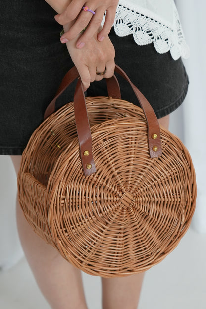 Ladybead Wicker Basket no. 4