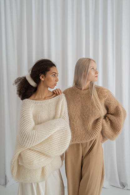 Rozpinany Sweter Cloudine Oversize Cardigan