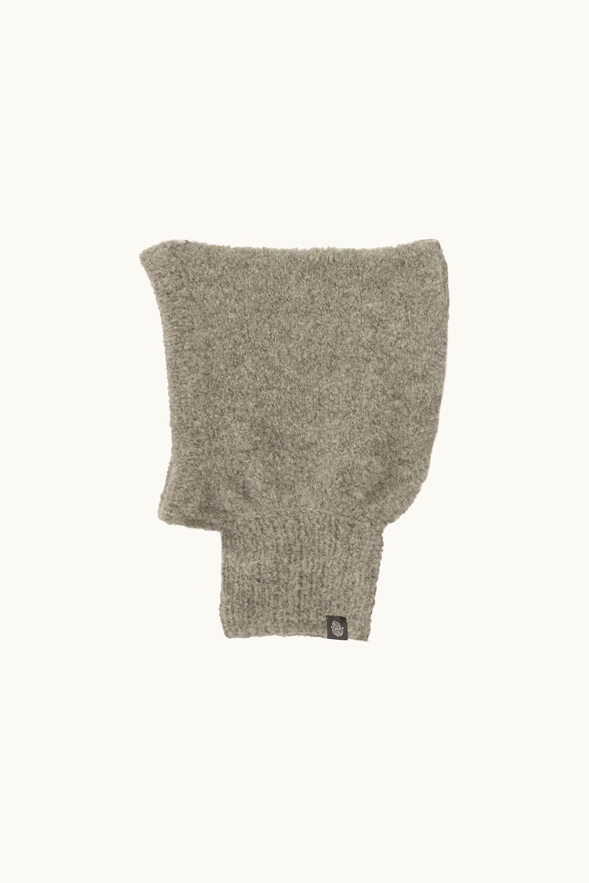 Boucle Knitted Hoodie