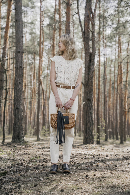 Wicker basketbag MiLadybag