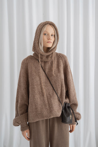 Mały Worek Skórzany Mini Maria